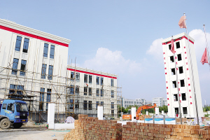 新建醫(yī)藥園消防站  